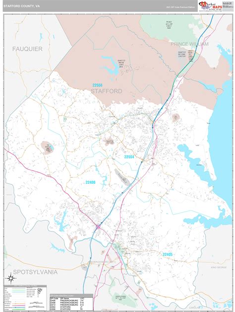 Stafford County Map