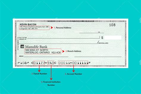 Manulife Bank sample cheque: everything you need to know to find it and ...