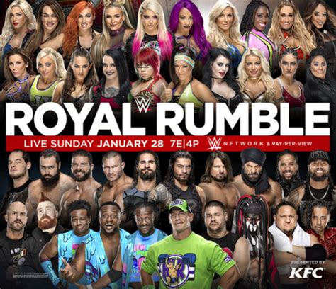 WWE Royal Rumble 2018 Results