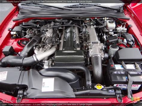 3.0 Liter Twin Turbocharged SOHC 24-Valve Inline 6 Cylinder 1995 Toyota Supra Engine | GTCarLot.com