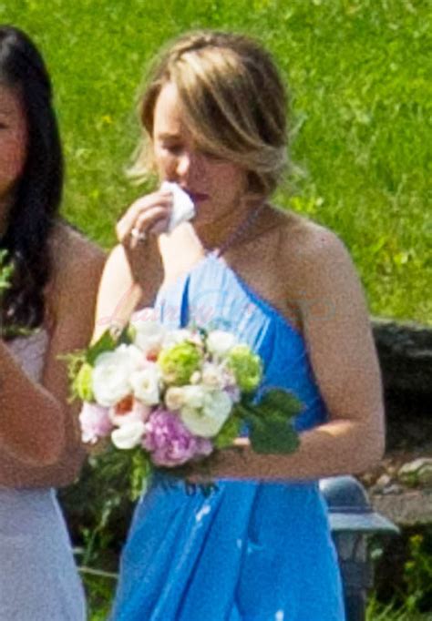 Rachel McAdams at her sister's wedding in Ontario|Lainey Gossip Entertainment Update