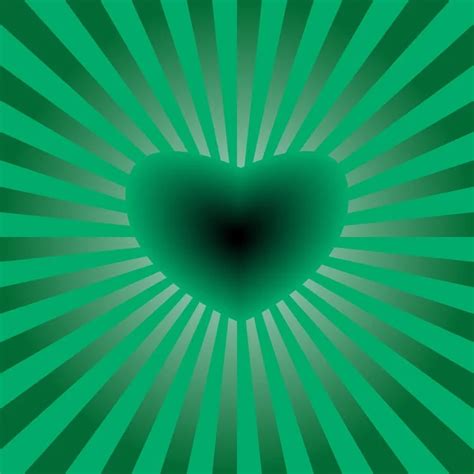 Green heart background — Stock Vector © vtorous #10944088