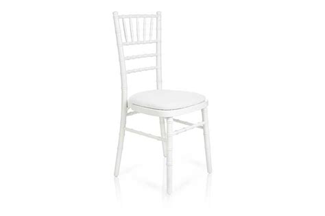 White Chiavari Chairs - Event Decor Hire