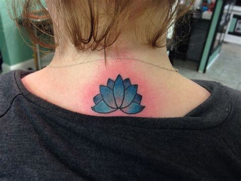 Blue lotus tattoo. Enlightenment and starting fresh! | Tattoos, Blue ...