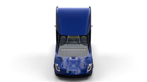 3D Tesla Semi Truck Interior - TurboSquid 1403382