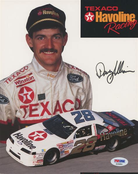 Davey Allison Signed NASCAR 8x10 Photo (PSA COA) | Pristine Auction