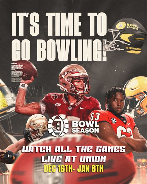 Bowl Season – Union Draft House