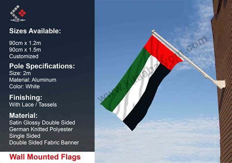 Wall Mounting Flag Printing In Dubai, Flags, Flags Dubai & Abu Dhabi