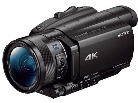 Videocámara | Sony FDR-AX700, 4K, Exmor RS CMOS, 12x zoom, Negro