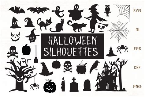 Halloween Silhouette Patterns