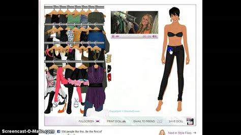 Stardoll dress up games - YouTube