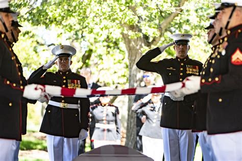 DVIDS - Images - Military Funeral Honors with Funeral Escort are Conducted for U.S. Marine Corps ...