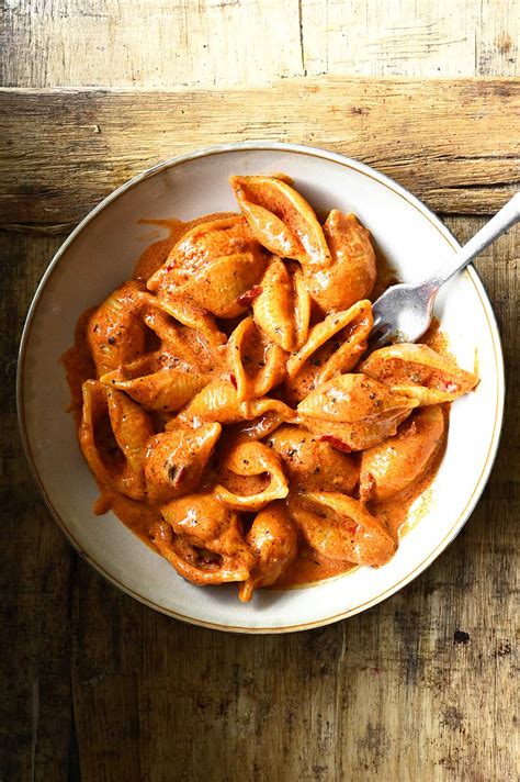 Spicy Pasta alla Vodka with 'Nduja - Serving Dumplings