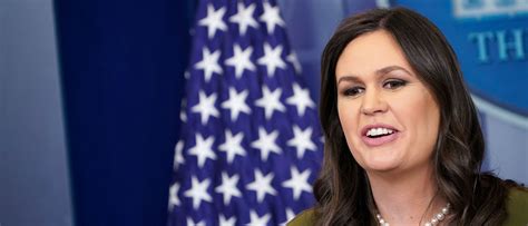 Sarah Sanders Is Right — People Reportedly See Her As More Credible ...