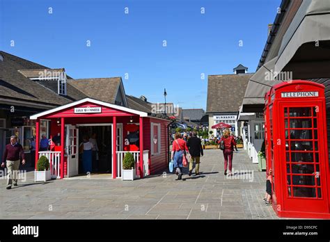 Bicester Village Outlet Shopping Centre, Bicester, Oxfordshire, England, United Kingdom Stock ...