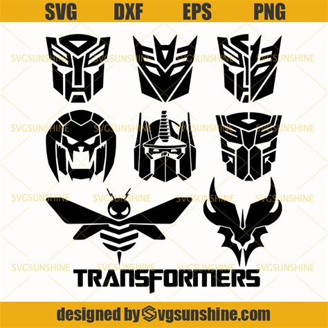 Transformers Svg Bunlde, Transformers Logo silhouette,Transformers ...