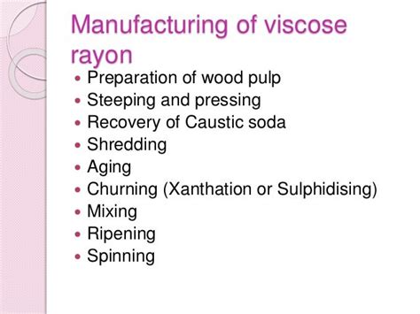 viscose rayon