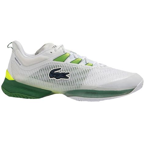 Lacoste AG-LT23 Ultra Womens Tennis Shoe - White/Green | Tennis-Point