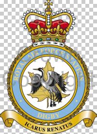 Coat of arms (crest) of RAF Station Digby, Royal Air Force