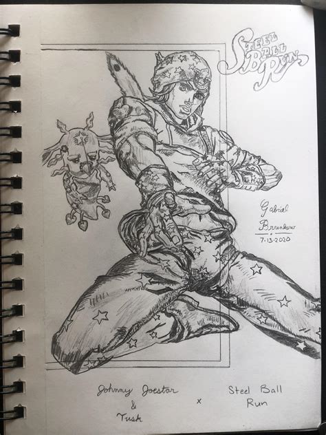 [Fanart] Johnny Joestar and Tusk : r/StardustCrusaders