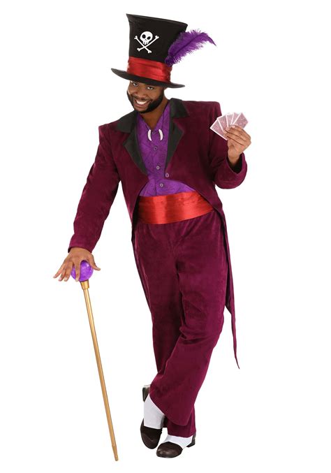 Men's Plus Size Dr. Facilier Costume