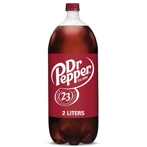 Dr Pepper Soda, 2 L bottle - Walmart.com - Walmart.com