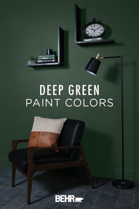 FAQ: Evergreens Color Palette | Colorfully BEHR | Dark green rooms, Green paint colors bedroom ...