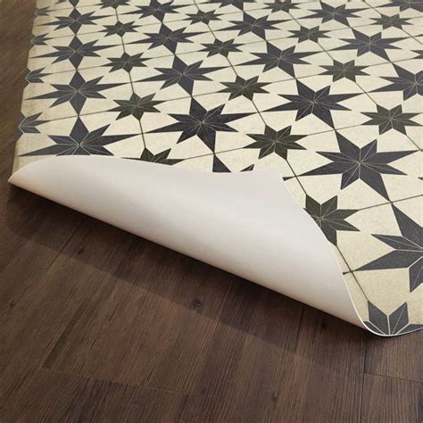 Spicher and Company Vintage Vinyl Floor Cloths Astraea Modern Area Rugs ...