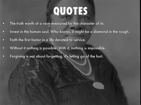 Mary Mcleod Bethune Quotes On Education. QuotesGram