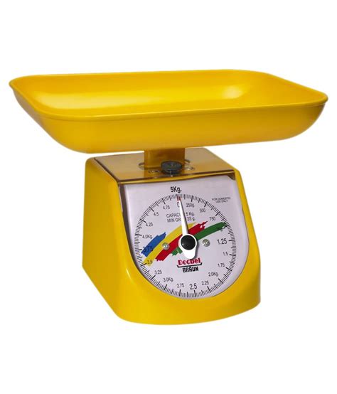 Docbel str14 5kg Analog Kitchen Weighing Scales: Buy Docbel str14 5kg Analog Kitchen Weighing ...