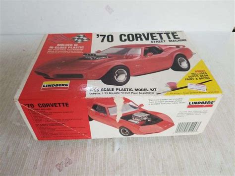 '70 Corvette 1/25 Scale Plastic Model Kit - Trice Auctions