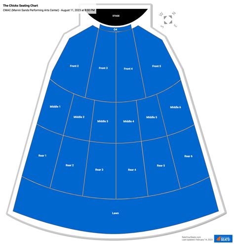 CMAC Seating Chart - RateYourSeats.com