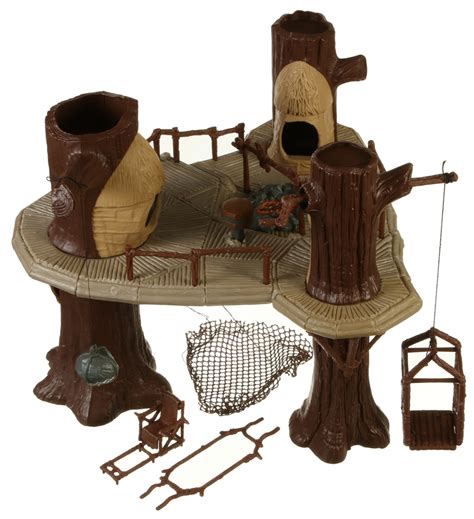 Playsets Ewok Village (Star Wars, Original Kenner Series, Rebel Alliance) | Transformerland.com ...