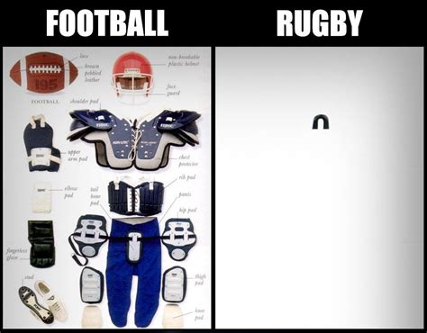 American Football vs. Rugby - RealFunny