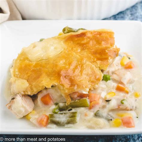 Turkey Pot Pie With Puff Pastry