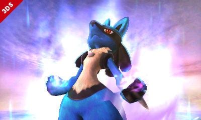 Lucario Aura Sphere Smash Bros