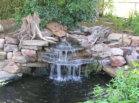 Garden Pond Waterfall Designs | Backyard Design Ideas