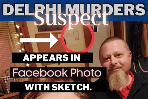 Delphi Murders Suspect Richard Allen Photographed Next to Sketch ...