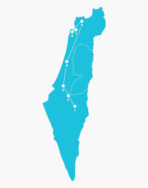 Israel Map Outline - Free Israel Map By The Harstad Collection Teachers ...