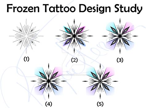 Frozen Tattoo Design Study by RakeruMegurine on DeviantArt