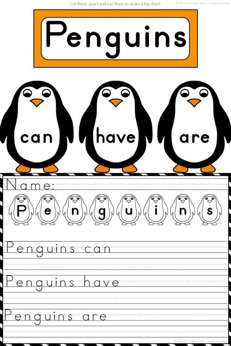 Augustine Blog: Penguin Themed Activities For Kindergarten - Penguins ...