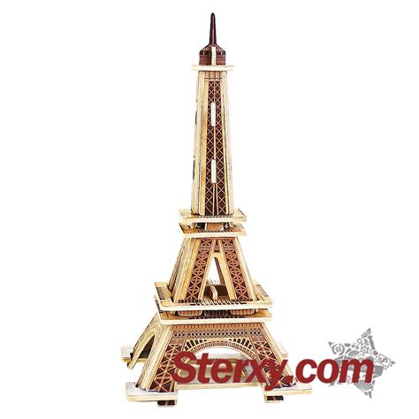 Construct the Eiffel Tower of your own with this 3D wooden jigsaw puzzle! Apart from developing ...