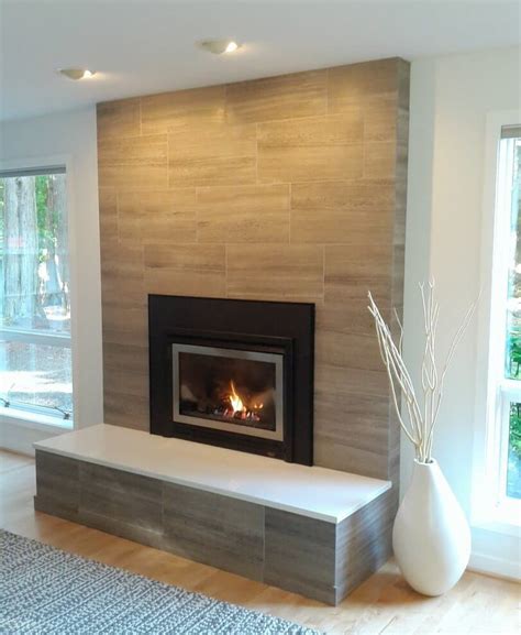 19 Stylish Fireplace Tile Ideas for Your Fireplace Surround