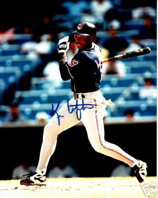 KENNY LOFTON Autograph SIGNED INDIANS Photo | #30586549