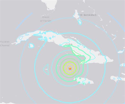 7.7 magnitude earthquake strikes between Jamaica and Cuba, but no ...