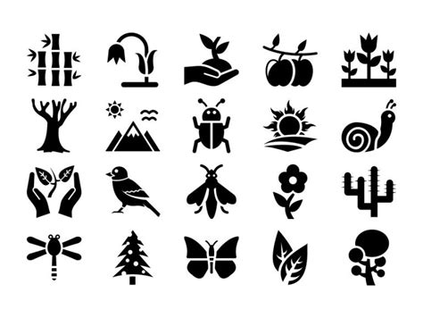 Nature Symbols - Frebers