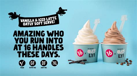 16 Handles and Oatly Collaborate to Launch 2 Exclusive Oatmilk Soft ...