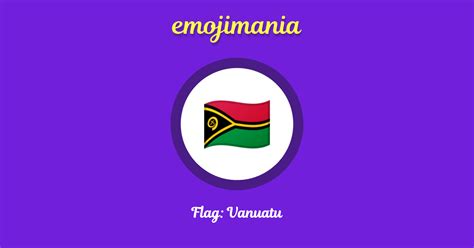 🇻🇺 Flag: Vanuatu emoji Copy & Paste - Emojimania