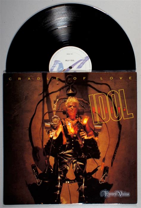 Billy Idol Cradle of Love 1990 Vinyl 12 Single | Etsy