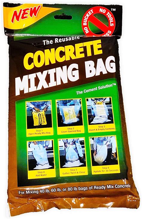 The Cement Solution Concrete Mixing Bag : Amazon.co.uk: DIY & Tools